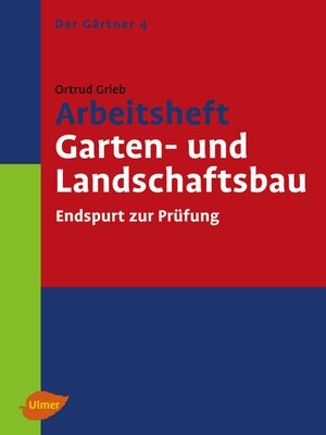 cover image of Arbeitsheft Garten- und Landschaftsbau